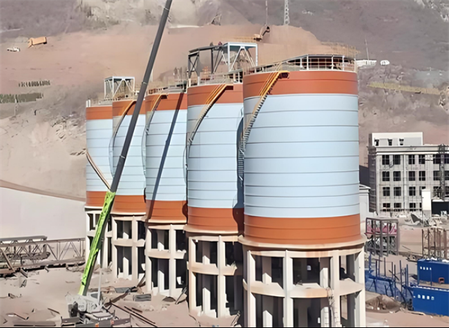 南郑高架钢板仓